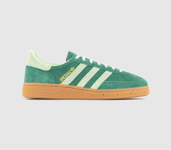  adidas Handball Spezial Collegiate Green Semi Green Spark Gum Uk Size 4