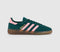 adidas Handball Spezial Trainers Collegiate Green Pink Spark Gold Metallic