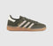 adidas Handball Spezial Trainers Olive Stata Satin Stitch White Gum