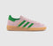 adidas Handball Spezial Trainers Clear Pink Green Gold Metallic UK Size 6