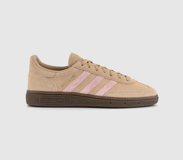  adidas Handball Spezial Trainers Warm Sandstone Clear Pink Gum Uk Size 5.5