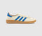  adidas Handball Spezial Trainers Cream White Blue Uk Size 5