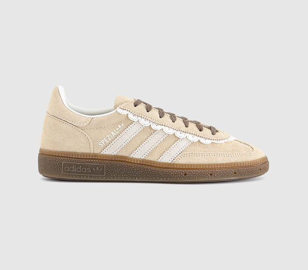 adidas Handball Spezial Trainers Halo Blush Cream White Gum