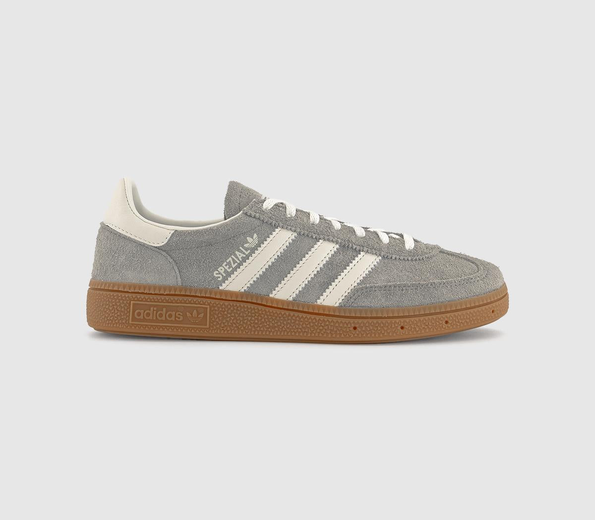 adidas Handball Spezial Trainers Silver Pebble Offwhite Gum