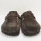 Womens BIRKENSTOCK Boston Clogs Mocca Suede UK Size 7.5 EU41