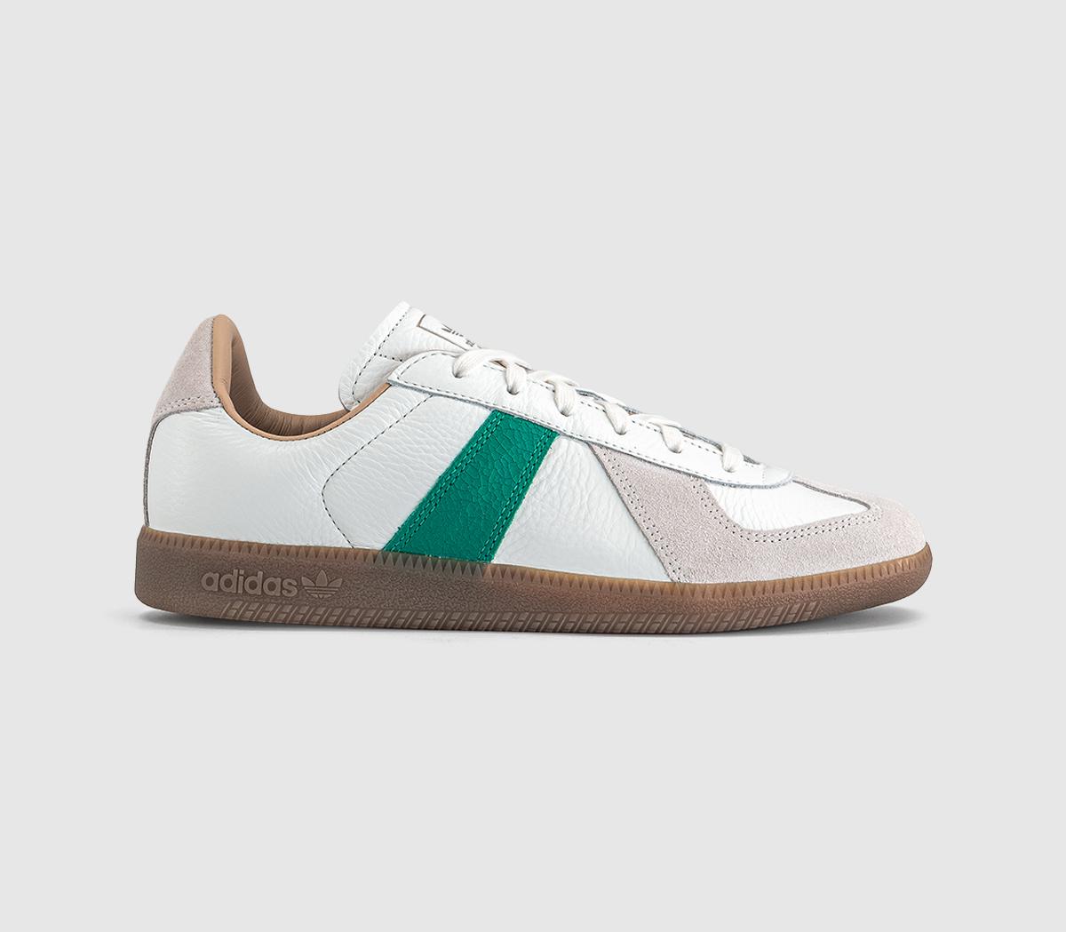 adidas BW Army Trainers White Power Green Off White
