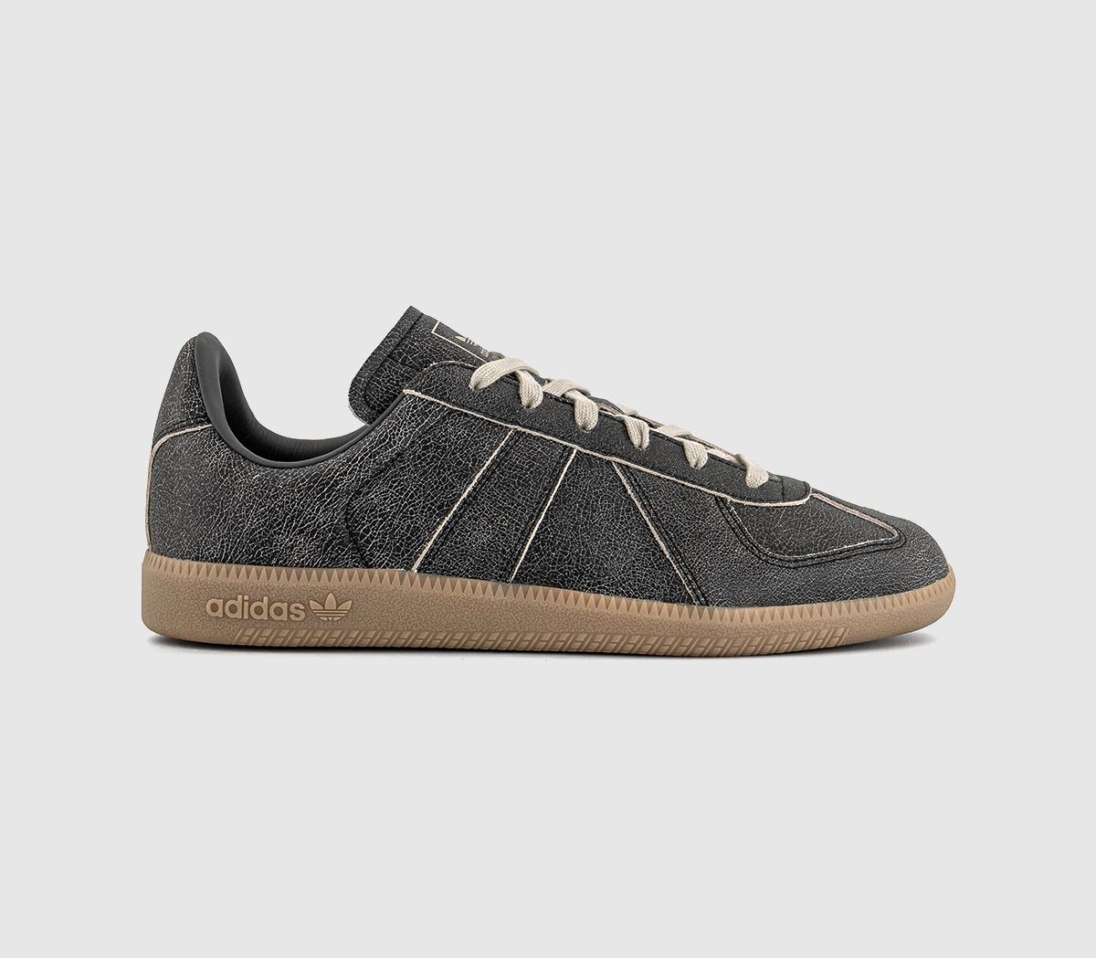 adidas BW Army Trainers Black Light Brown