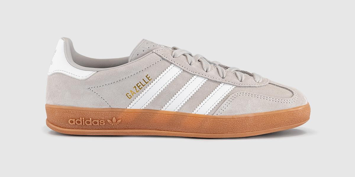 adidas Gazelle Indoor Trainers Chalk Pearl White Gum – OFFCUTS SHOES by  OFFICE