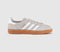 adidas Gazelle Indoor Trainers Chalk Pearl White Gum - OFFCUTS SHOES by OFFICE