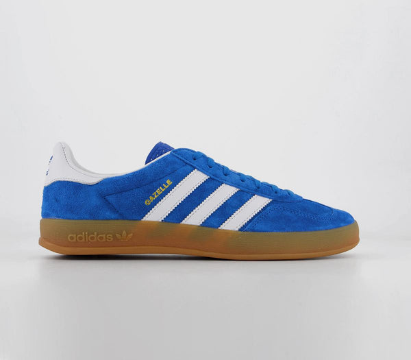 adidas Gazelle Indoor Blue White Gum Uk Size 6