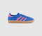  adidas Gazelle Indoor Trainers Blue Bliss Pink Gum Uk Size 5