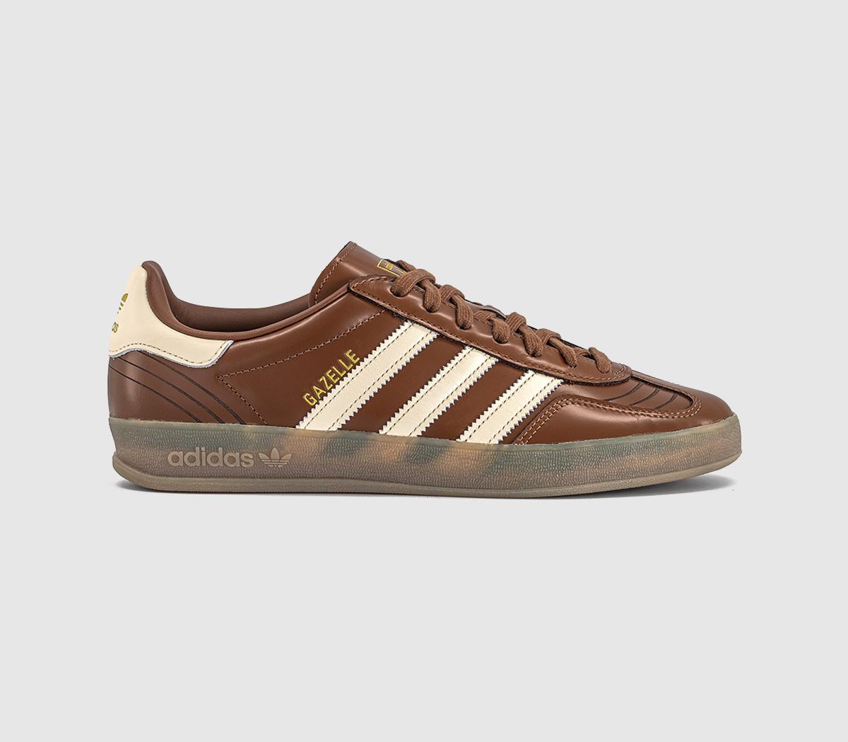 adidas Gazelle Indoor Trainers Preloved Brown Wonder White Gum