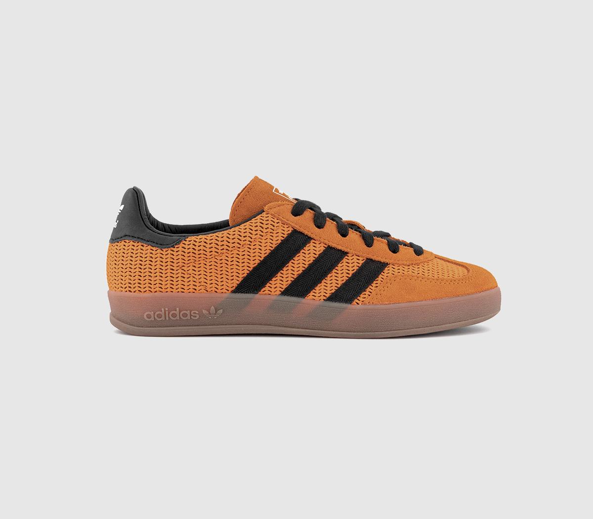 adidas Gazelle Indoor Trainers EQT Orange Black Gum