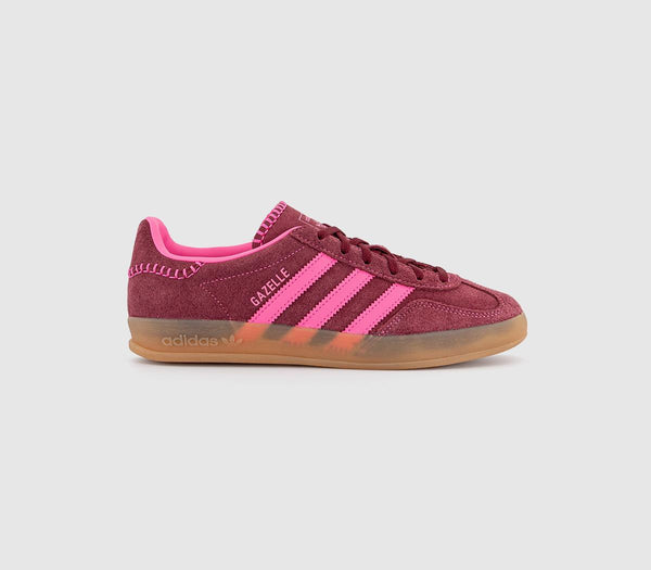 adidas Gazelle Indoor Trainers Lucid Pink Nnoble Maroon Lucid Pink