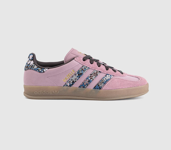 adidas Gazelle Indoor Trainers Liberty Magic Mauve Aurora Coffee Gum