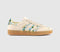 adidas Gazelle Indoor Trainers Liberty Cream White Gold Metallic Tactile Blue