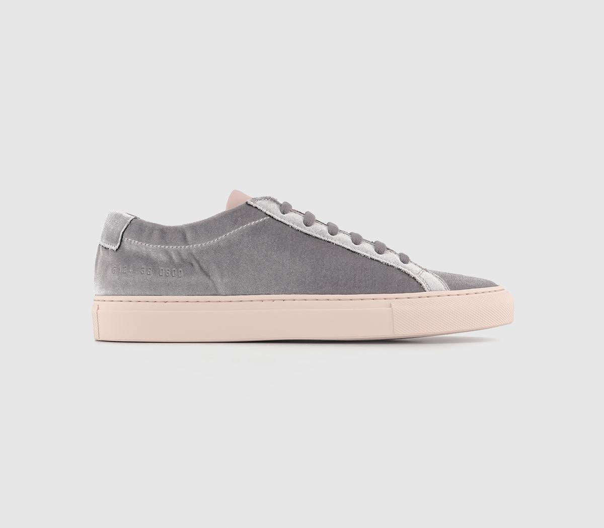 Common Projects Achilles Low W Trainers Nude Velvet