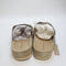 Womens OFFICE Fawn Slip On Clogs Taupe Suede UK Size 6