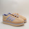 adidas Gazelle Stack Trainers Halo Blush Blue Spark Gum UK Size 6.5