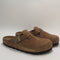 Womens BIRKENSTOCK Boston Soft Footbed Clogs Dark Tea Tfb UK Size 7 EU40