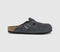 Mens BIRKENSTOCK Boston Clogs Charcoal UK Size 8 EU42