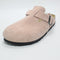 Womens BIRKENSTOCK Boston Clogs Pink Clay Suede UK Size 7.5 EU41