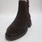 Womens OFFICE Archie Chunky Chelsea Ankle Boots Brown Suede UK Size 4