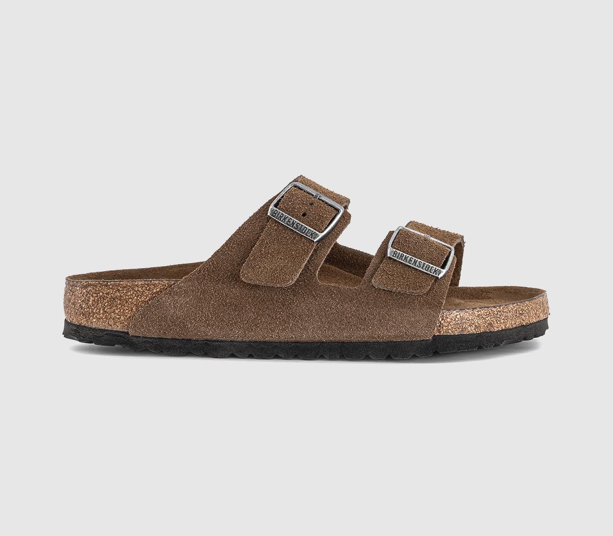 Womens BIRKENSTOCK Arizona Two Strap Sandals Dark Tea Tfb UK Size 5.5 EU39
