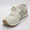 New Balance 574 Trainers Sea Salt Leopard UK Size 5