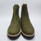 Womens TOMS Bennet Chelsea Faux Fur Lined Boots Olive UK Size 5.5