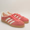 adidas Munchen Trainers Semi Flash Red Off White Gum UK Size 6