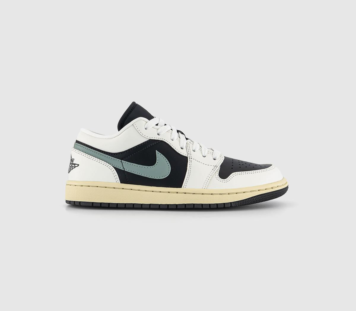 Nike Air Jordan 1 Low Anthracite Jade Smoke Sail Legend Sand