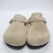 Womens BIRKENSTOCK Boston Clogs Sandcastle Suede UK Size 5.5 EU39