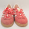adidas Munchen Trainers Semi Flash Red Off White Gum UK Size 6
