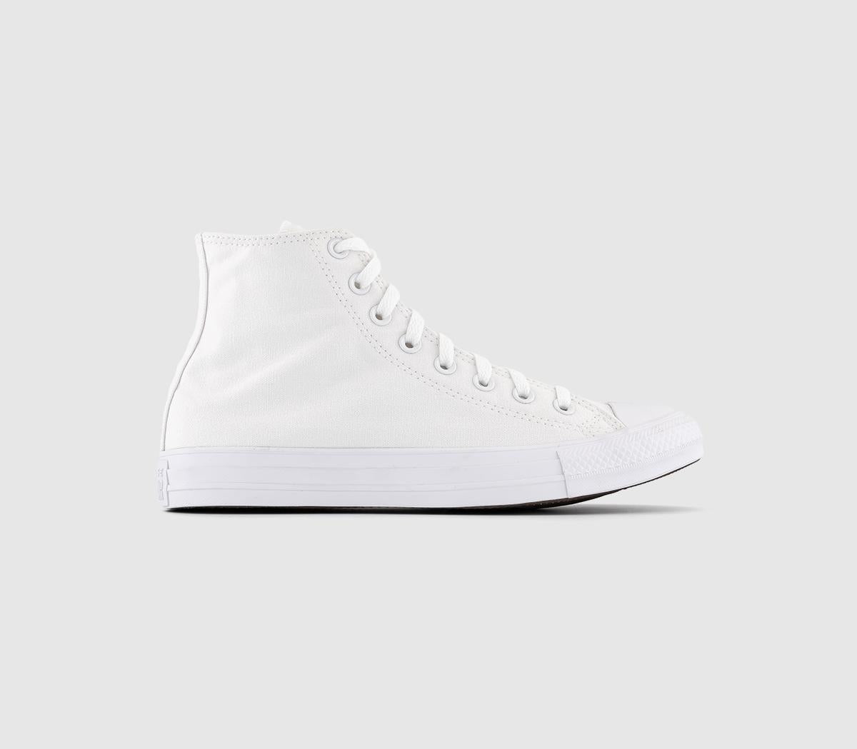 Odd Sizes - Converse Converse All Star Hi Whtmono Smu - UK Sizes Right 5/Left 6