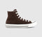 Converse All Star Hi Trainers Brown Fudge Brown Fudge