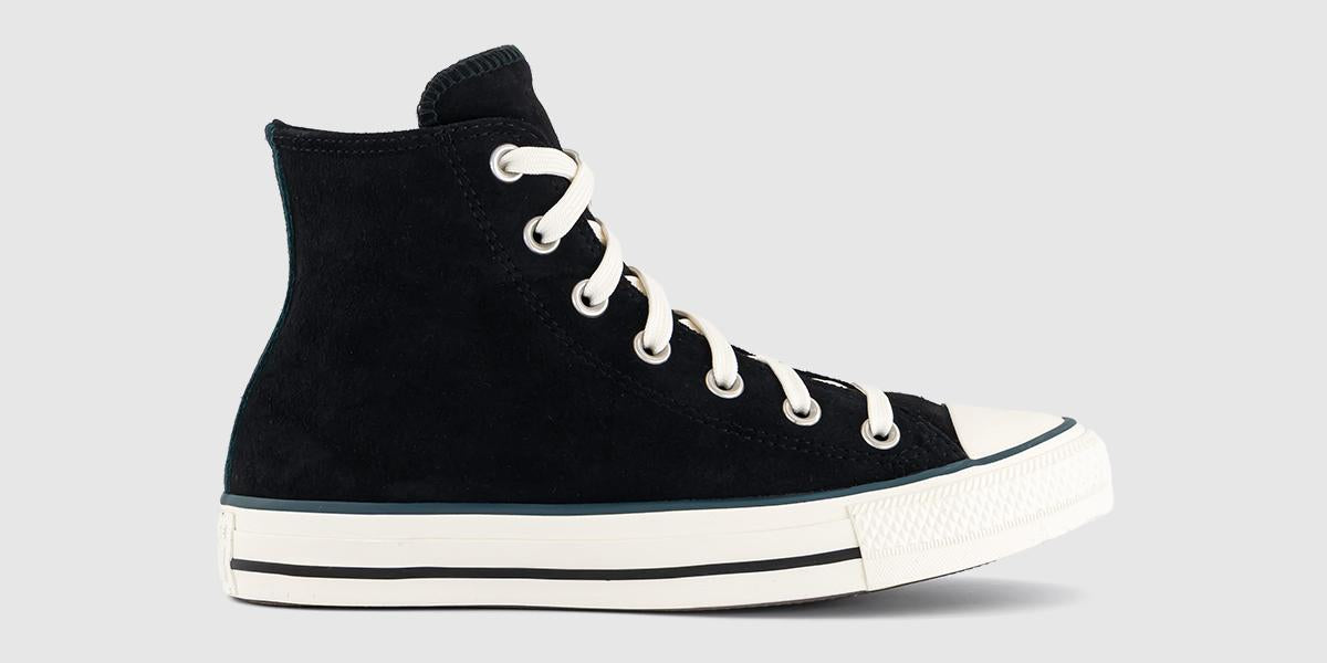 Converse All Star Hi Trainers Black Darkley Jaded Egret – OFFCUTS