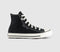 Converse All Star Hi Trainers Heart Black Egret
