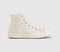 Converse All Star Hi Trainers Egret Black Egret Flower