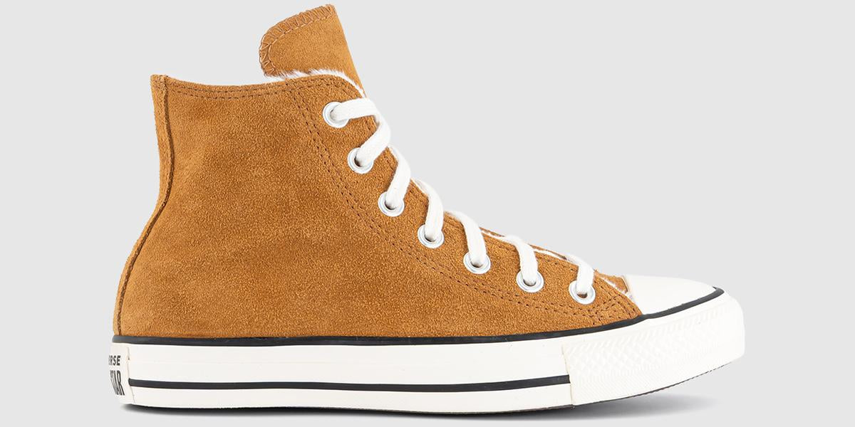 Converse All Star Hi Trainers Gingersnap Egret Egret – OFFCUTS