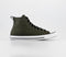 Odd Sizes - Converse Converse All Star Hi Utility Green White Black - UK Sizes Right 7/Left 8