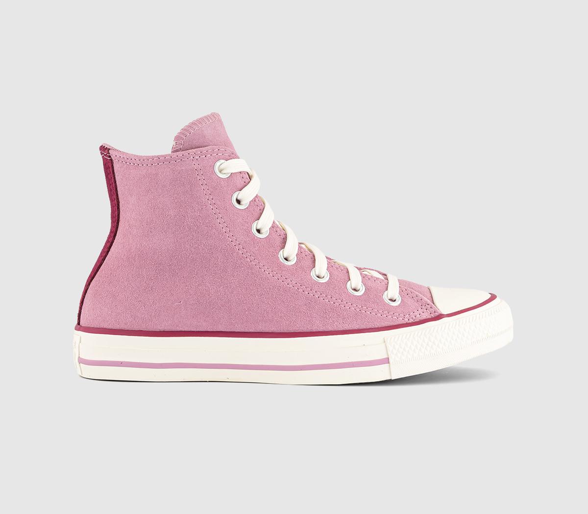 Converse All Star Hi Trainers Cliffside Roses Spory Berry Egret - OFFCUTS SHOES by OFFICE