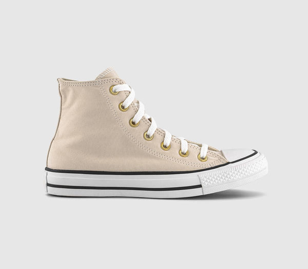 Converse All Star Hi Trainers Light Dune White Gold