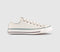 Converse All Star Low Vintage Trainers White Rubber Plant Egret