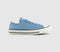 Converse All Star Low Light Blue Egret Black Uk Size 5.5