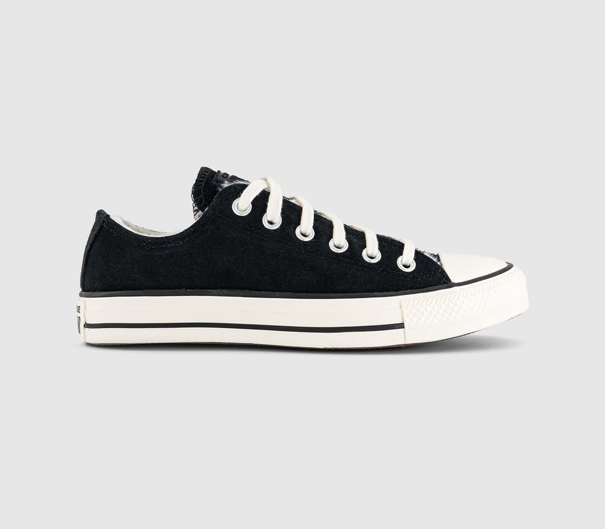 Converse All Star Low Trainers Black Egret Black