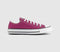 Odd Sizes -  Converse All Star Low Trainers Berry Smoothie - UK Sizes Right 5/Left 5.5 