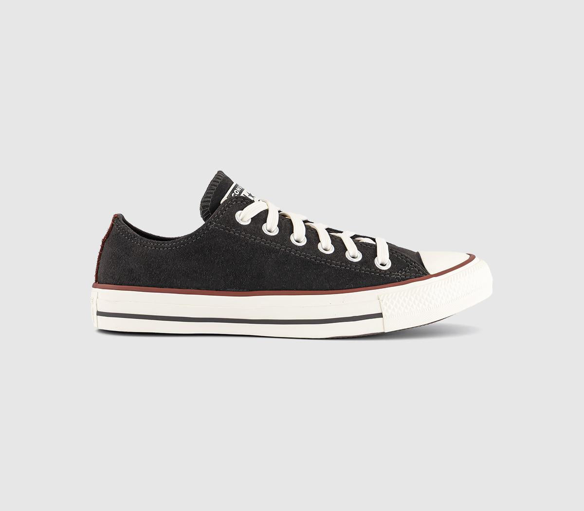 Converse All Star Low Trainers Mudguard Apple Red Black