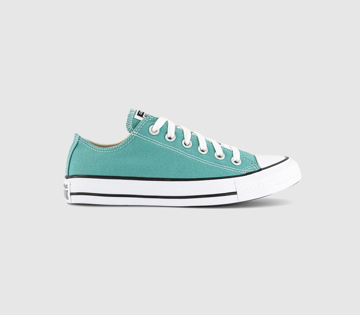 Converse All Star Low Trainers Archive Sea Green - OFFCUTS SHOES by OFFICE