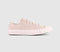 Converse All Star Low Trainers Shy Flamingo Egret UK Size 4